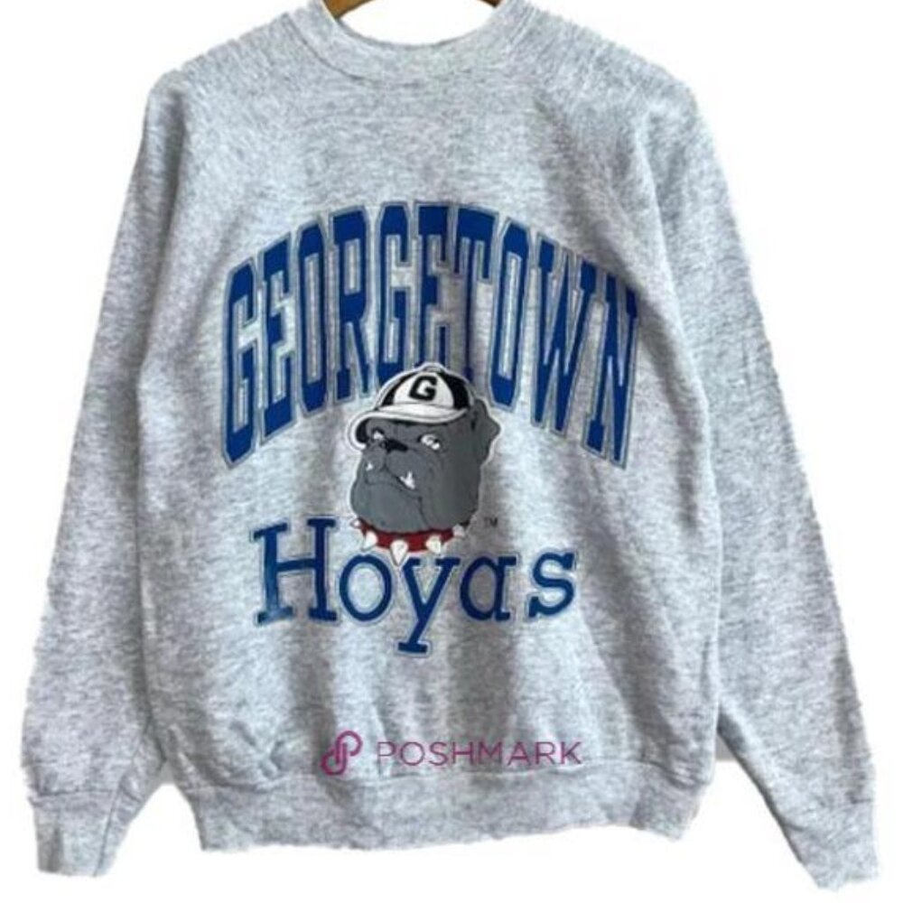Vintage GEORGETOWN Hoyas Sweatshirt Crewneck shirt luismercado3533